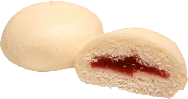 Kynuté knedlíky plněné - jahodová náplň