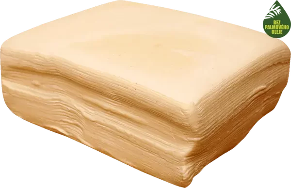 Listové těsto bez palmového oleje