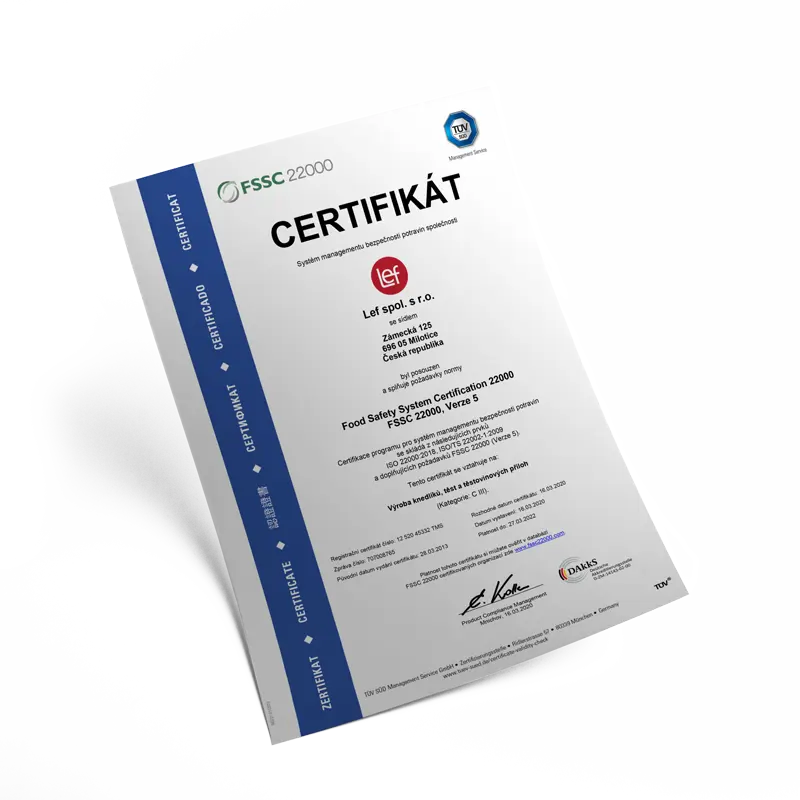 Food Safety System Certification 22000